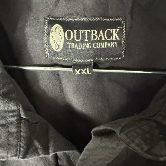 Outback Black Button-Up Shirt - Picture 2 of 4